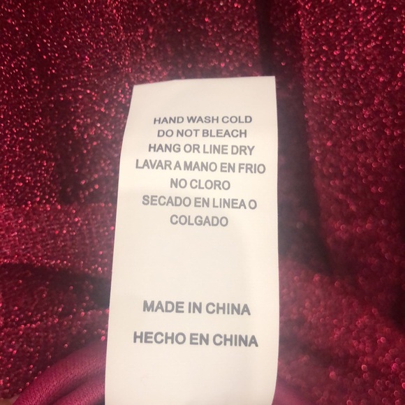 Lulu’s NWT Magenta Metallic Pleated Maxi 🔥 - Picture 12 of 12